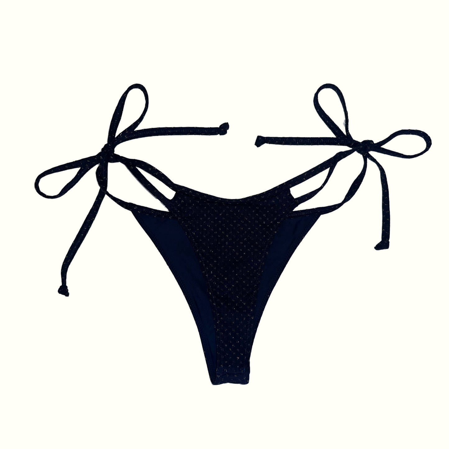 AURA MIDNIGHT - TIE SIDE BIKINI BOTTOMS