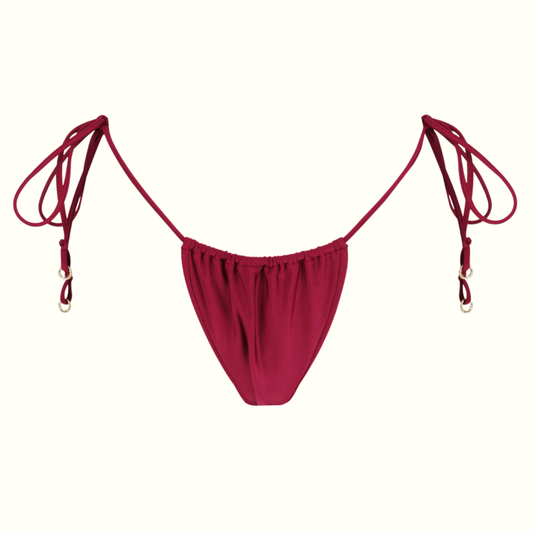 ISLA MAGENTA - TIE SIDE BIKINI BOTTOMS