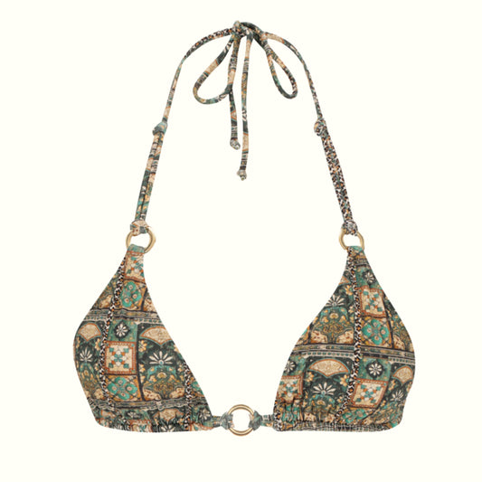 AURA MIRAGE - HALTER BIKINI TOP