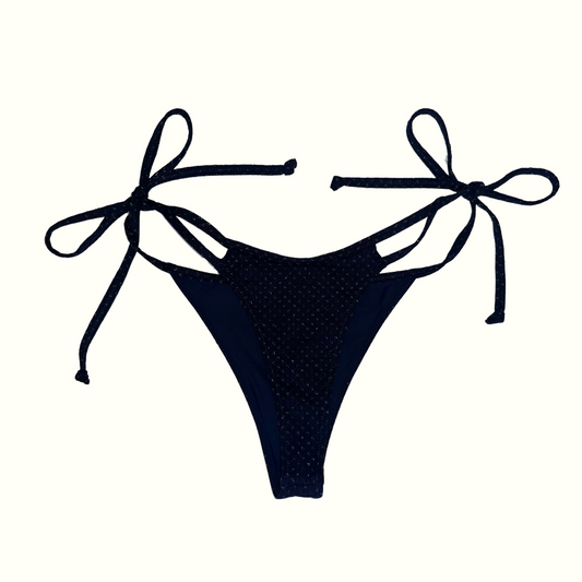 AURA MIDNIGHT - TIE SIDE BIKINI BOTTOMS