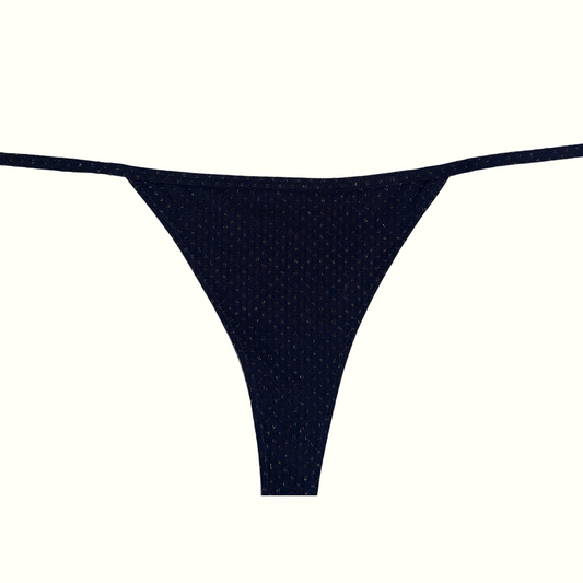AURA MIDNIGHT - TIE SIDE BIKINI BOTTOMS